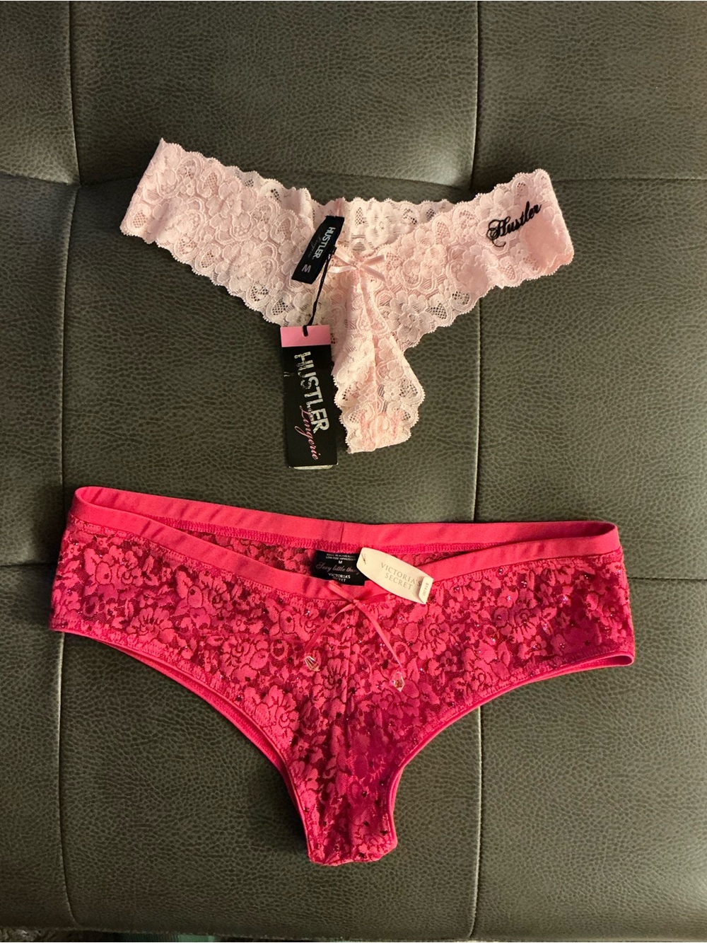 NWT Victoria’s Secret & Hustler Lingerie Panties – Size Medium – New With Tags